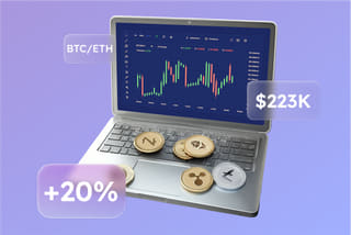 Visualization of AI trading system technology on Clear Stowment